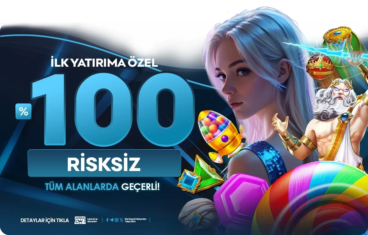 %100 HOŞGELDİN TÜM ALANLARDA GEÇERLİ BONUSU